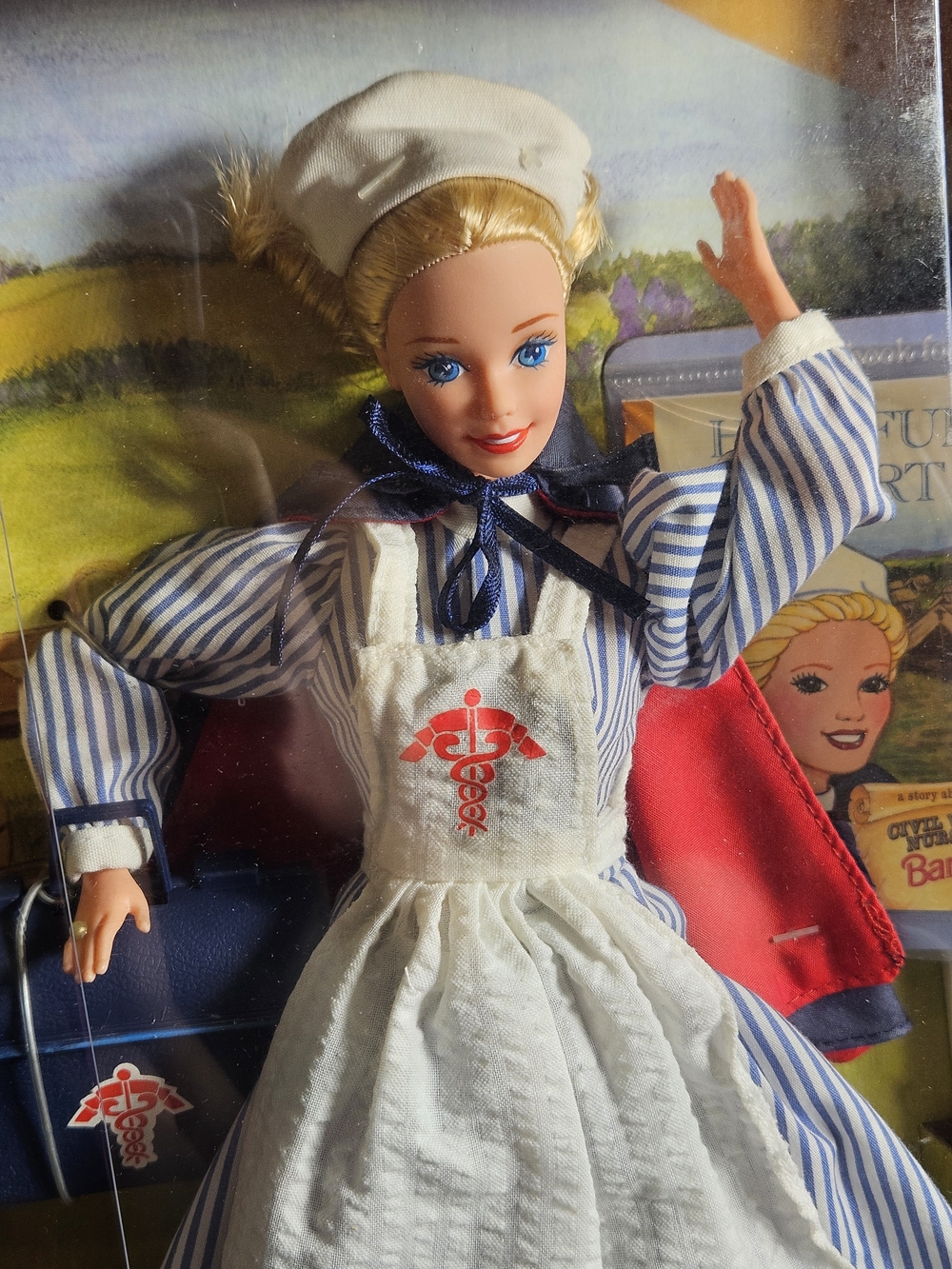 Mattel Barbie CIVIL WAR NURSE American Stories Collection 14612 NRFB 1995